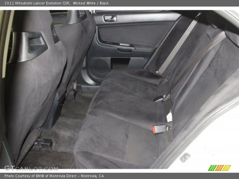 Wicked White / Black 2011 Mitsubishi Lancer Evolution GSR