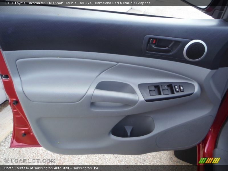 Barcelona Red Metallic / Graphite 2013 Toyota Tacoma V6 TRD Sport Double Cab 4x4