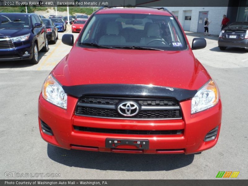 Barcelona Red Metallic / Ash 2012 Toyota RAV4 I4 4WD