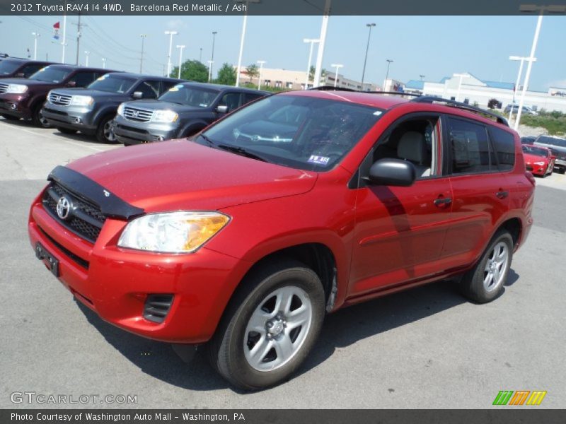 Barcelona Red Metallic / Ash 2012 Toyota RAV4 I4 4WD