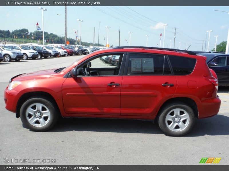 Barcelona Red Metallic / Ash 2012 Toyota RAV4 I4 4WD