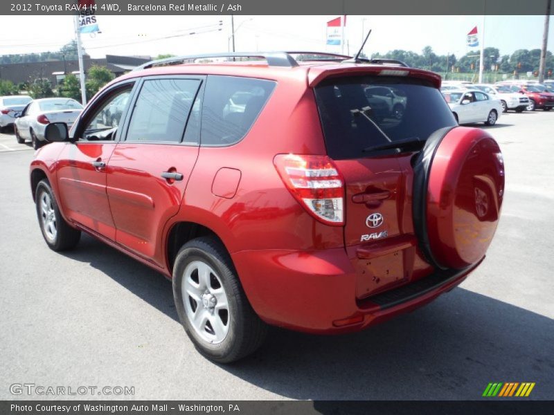 Barcelona Red Metallic / Ash 2012 Toyota RAV4 I4 4WD