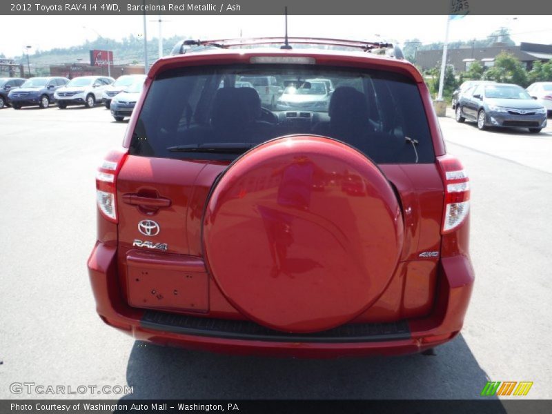 Barcelona Red Metallic / Ash 2012 Toyota RAV4 I4 4WD