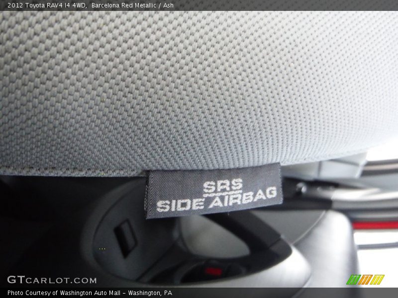 Barcelona Red Metallic / Ash 2012 Toyota RAV4 I4 4WD