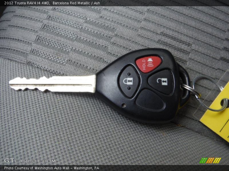 Barcelona Red Metallic / Ash 2012 Toyota RAV4 I4 4WD