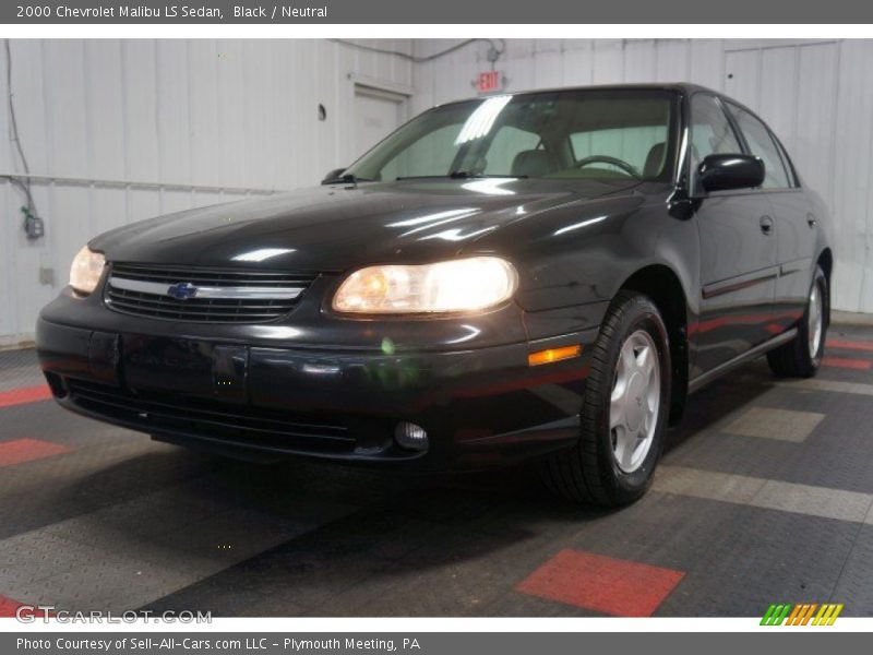 Black / Neutral 2000 Chevrolet Malibu LS Sedan