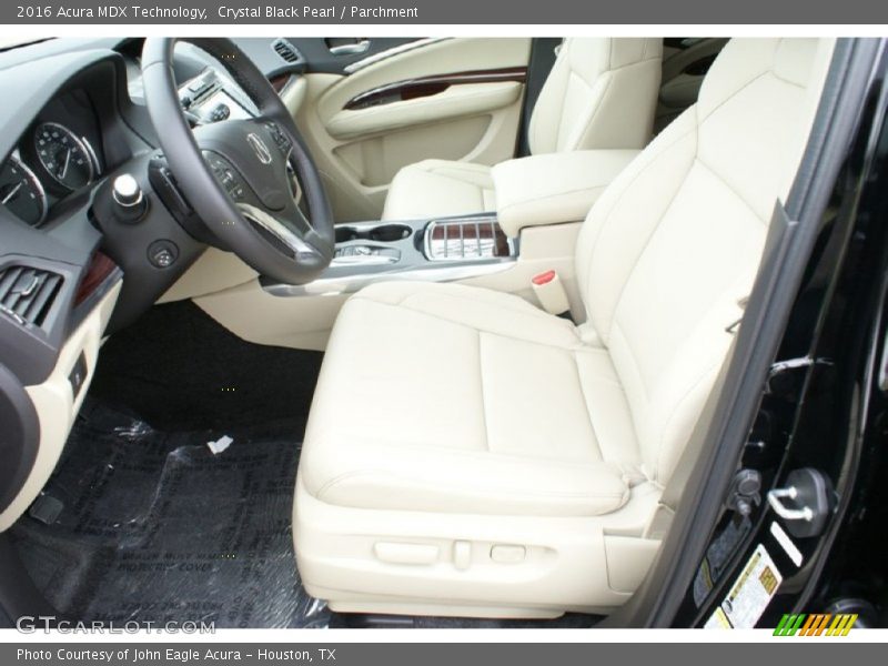 Crystal Black Pearl / Parchment 2016 Acura MDX Technology