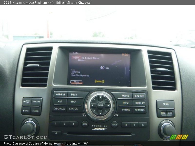 Controls of 2015 Armada Platinum 4x4