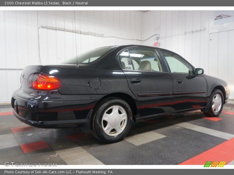 Black / Neutral 2000 Chevrolet Malibu LS Sedan