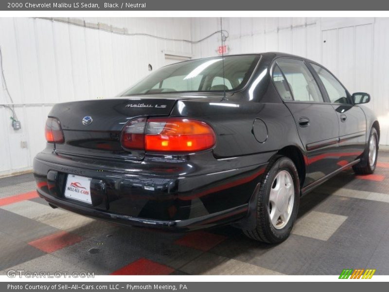 Black / Neutral 2000 Chevrolet Malibu LS Sedan