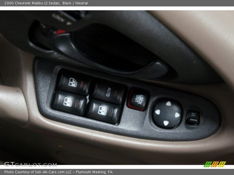 Black / Neutral 2000 Chevrolet Malibu LS Sedan