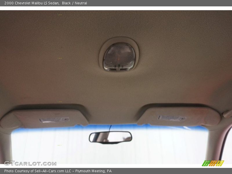 Black / Neutral 2000 Chevrolet Malibu LS Sedan