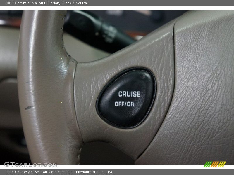 Black / Neutral 2000 Chevrolet Malibu LS Sedan
