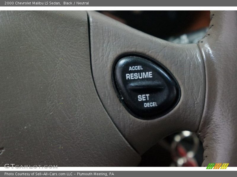 Black / Neutral 2000 Chevrolet Malibu LS Sedan
