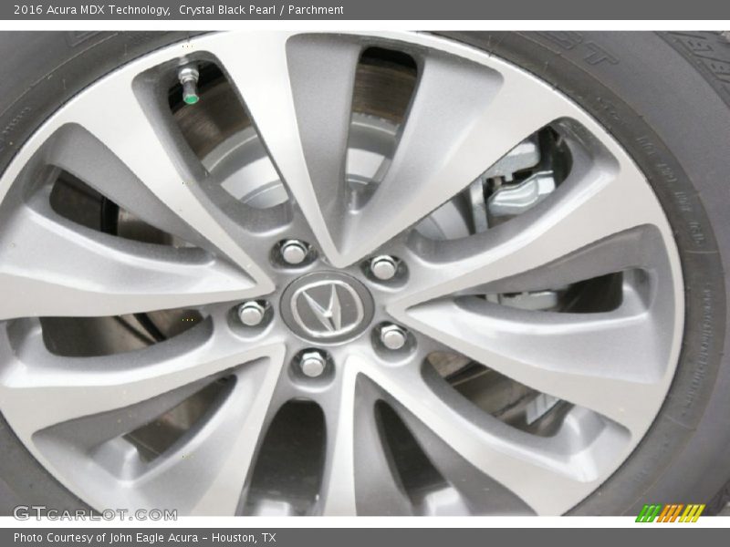Crystal Black Pearl / Parchment 2016 Acura MDX Technology