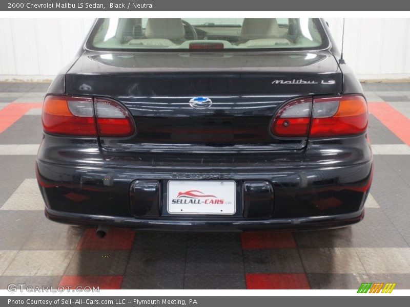 Black / Neutral 2000 Chevrolet Malibu LS Sedan
