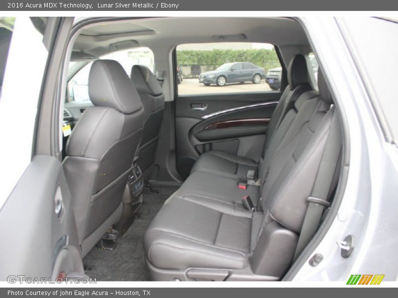 Lunar Silver Metallic / Ebony 2016 Acura MDX Technology