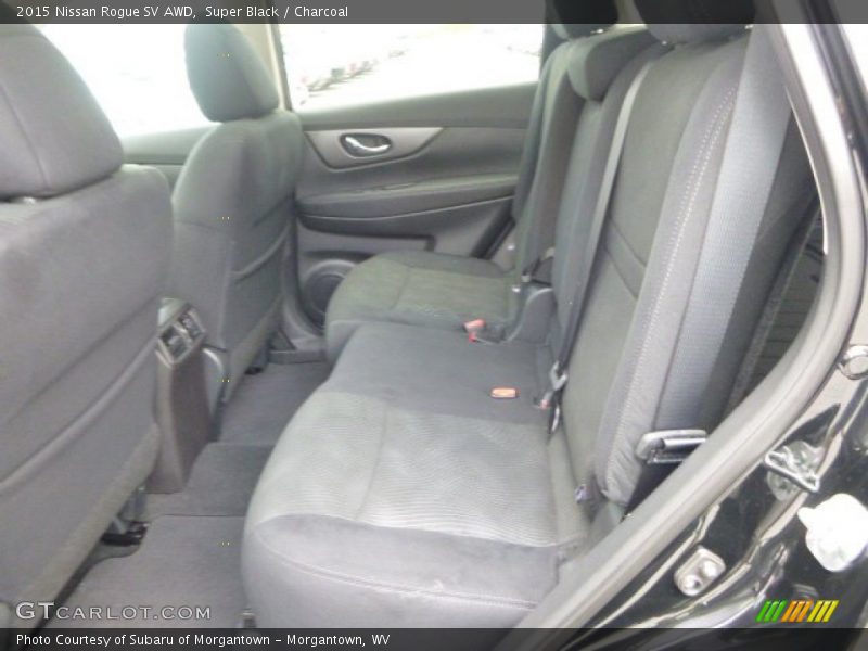 Super Black / Charcoal 2015 Nissan Rogue SV AWD