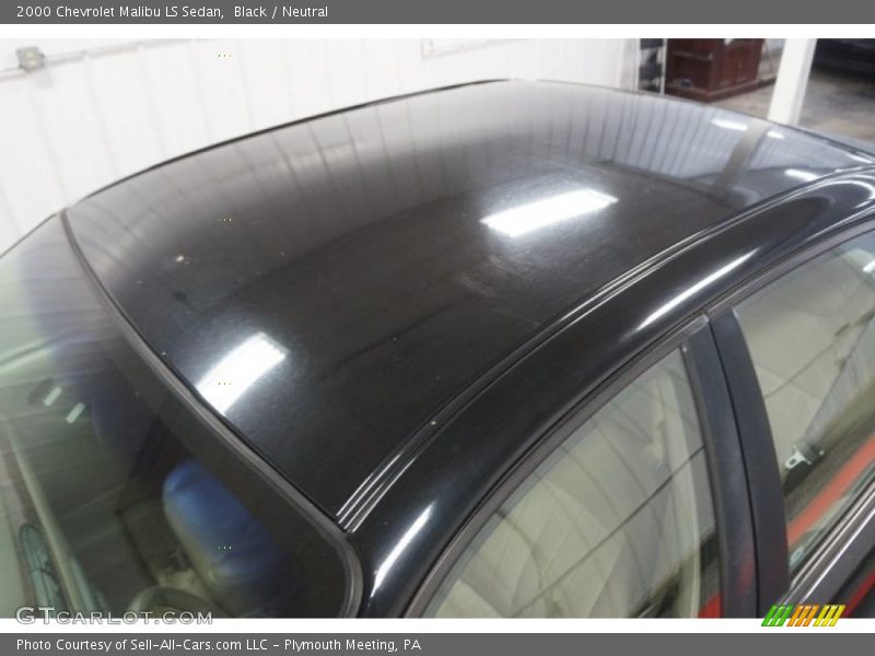 Black / Neutral 2000 Chevrolet Malibu LS Sedan