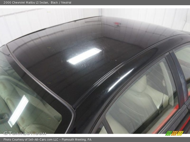 Black / Neutral 2000 Chevrolet Malibu LS Sedan