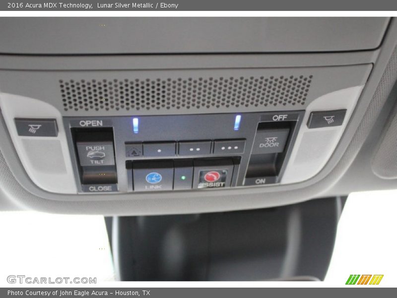 Lunar Silver Metallic / Ebony 2016 Acura MDX Technology