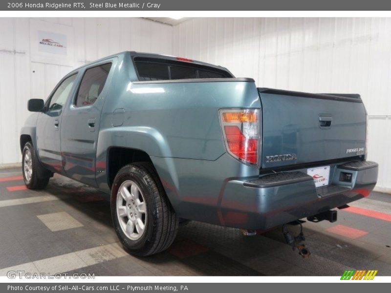 Steel Blue Metallic / Gray 2006 Honda Ridgeline RTS