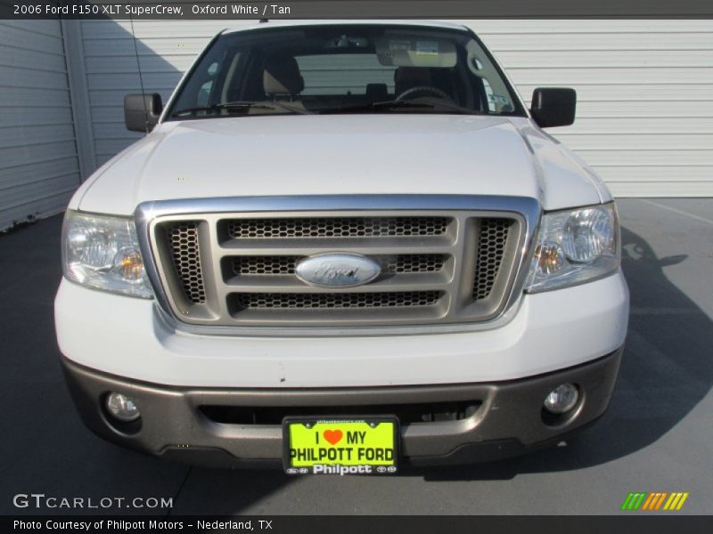 Oxford White / Tan 2006 Ford F150 XLT SuperCrew