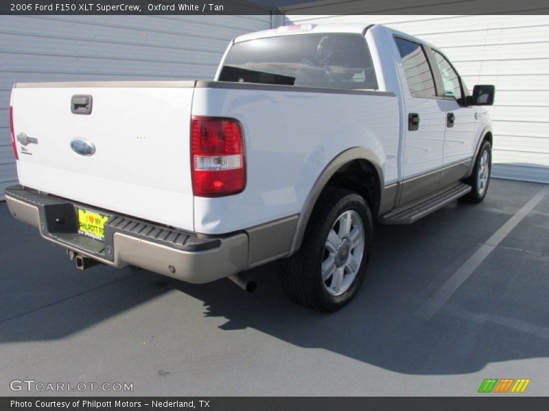 Oxford White / Tan 2006 Ford F150 XLT SuperCrew