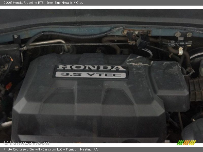 Steel Blue Metallic / Gray 2006 Honda Ridgeline RTS