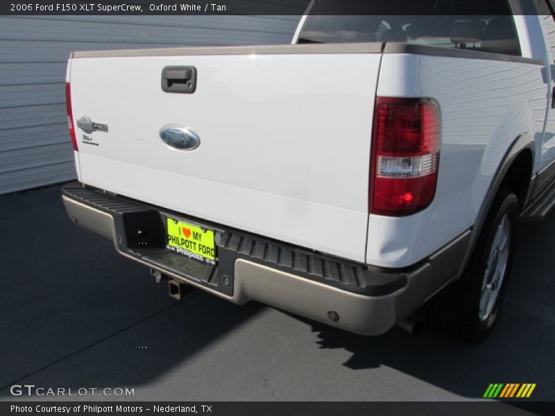 Oxford White / Tan 2006 Ford F150 XLT SuperCrew