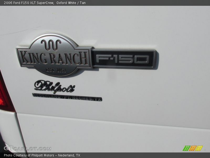 Oxford White / Tan 2006 Ford F150 XLT SuperCrew