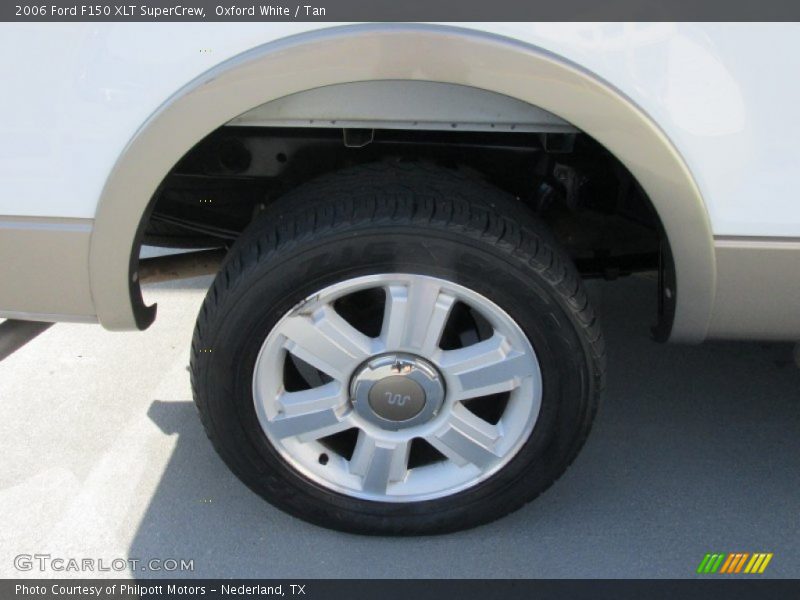 Oxford White / Tan 2006 Ford F150 XLT SuperCrew