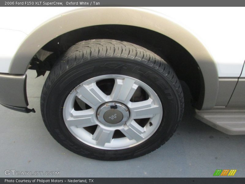 Oxford White / Tan 2006 Ford F150 XLT SuperCrew
