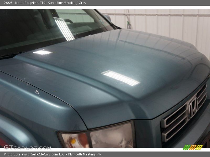 Steel Blue Metallic / Gray 2006 Honda Ridgeline RTS