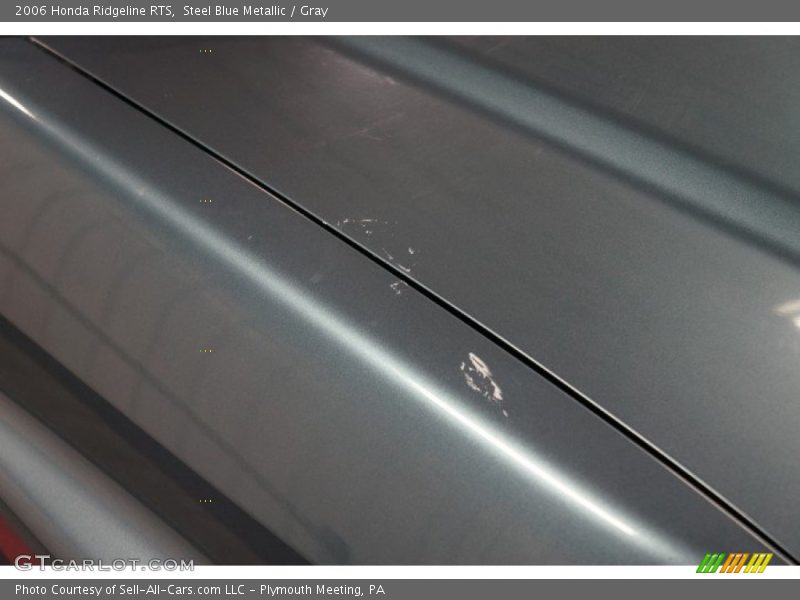 Steel Blue Metallic / Gray 2006 Honda Ridgeline RTS