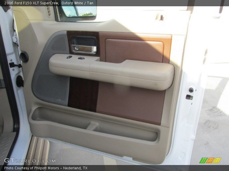 Oxford White / Tan 2006 Ford F150 XLT SuperCrew