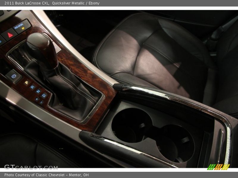 Quicksilver Metallic / Ebony 2011 Buick LaCrosse CXL