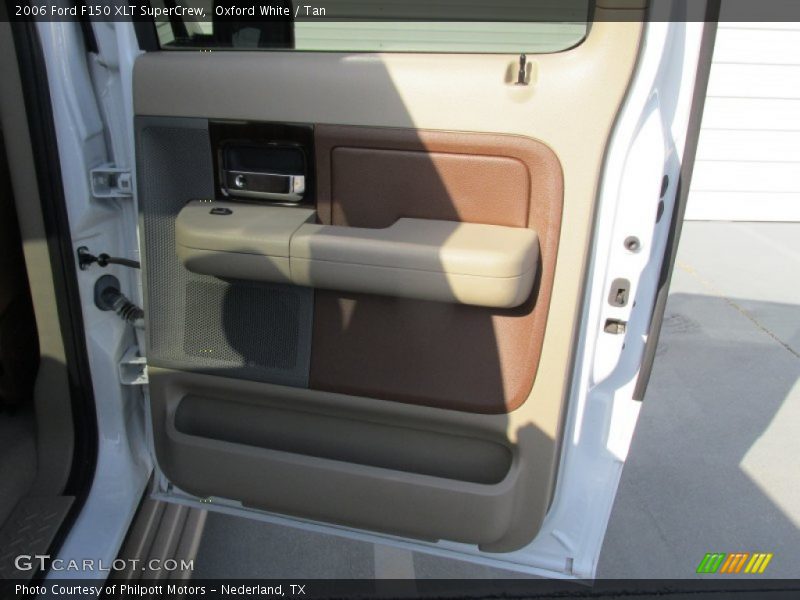 Oxford White / Tan 2006 Ford F150 XLT SuperCrew