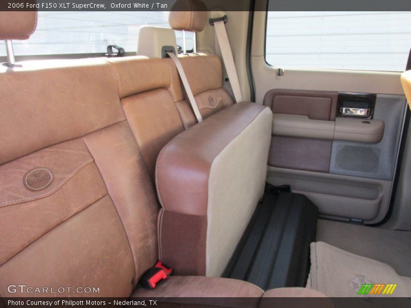 Oxford White / Tan 2006 Ford F150 XLT SuperCrew
