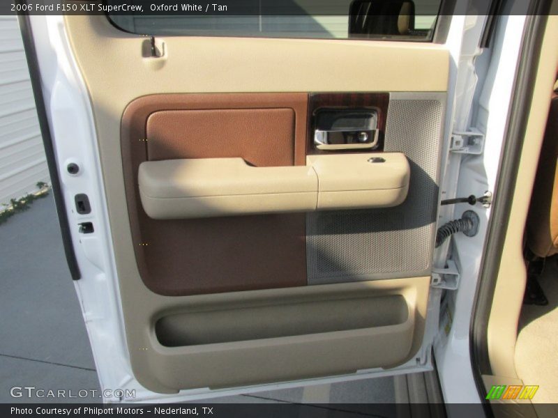 Oxford White / Tan 2006 Ford F150 XLT SuperCrew