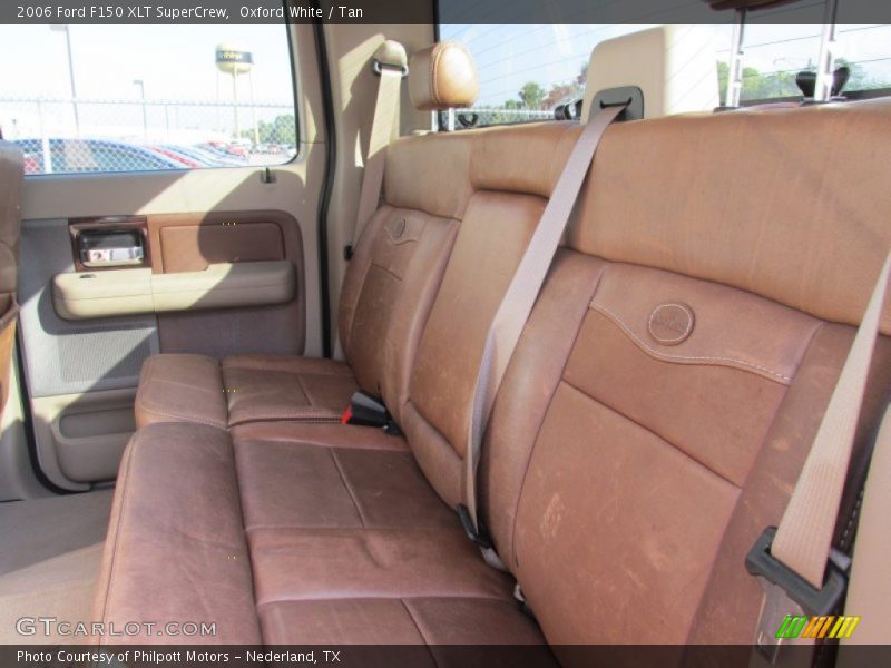 Oxford White / Tan 2006 Ford F150 XLT SuperCrew