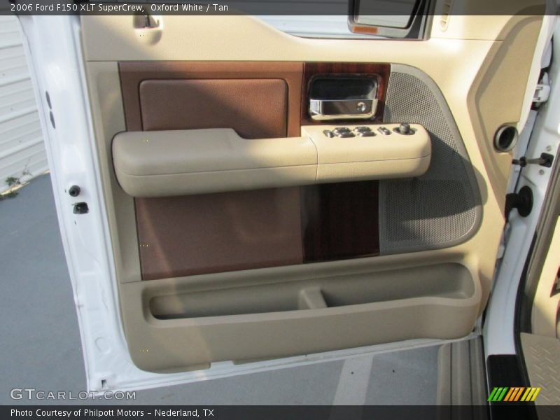 Oxford White / Tan 2006 Ford F150 XLT SuperCrew