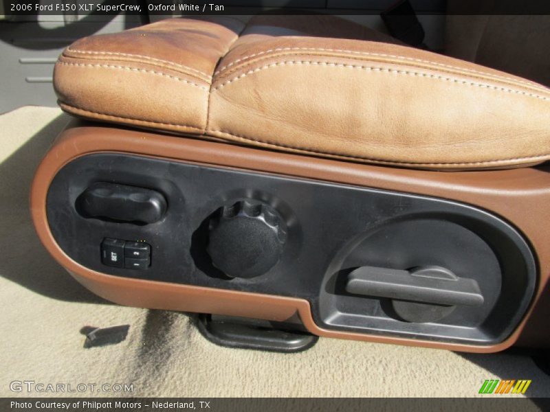 Oxford White / Tan 2006 Ford F150 XLT SuperCrew