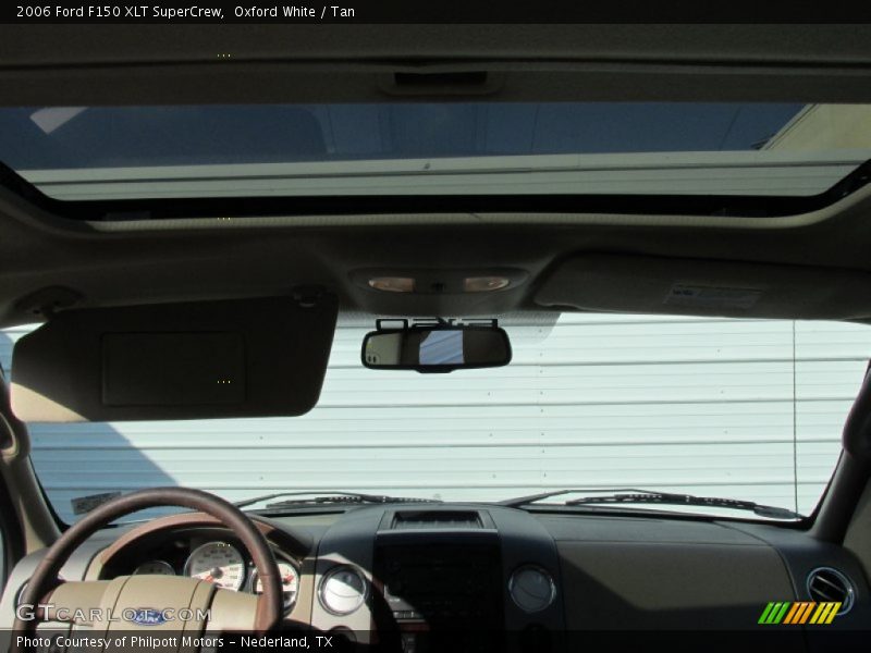 Oxford White / Tan 2006 Ford F150 XLT SuperCrew