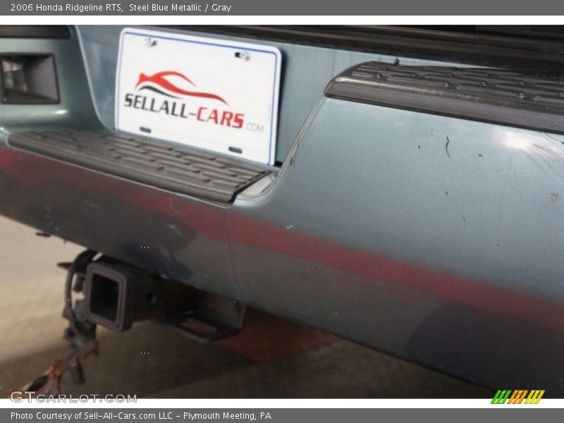 Steel Blue Metallic / Gray 2006 Honda Ridgeline RTS