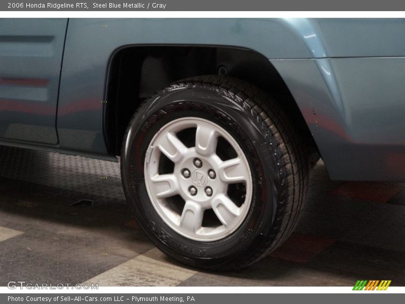 Steel Blue Metallic / Gray 2006 Honda Ridgeline RTS