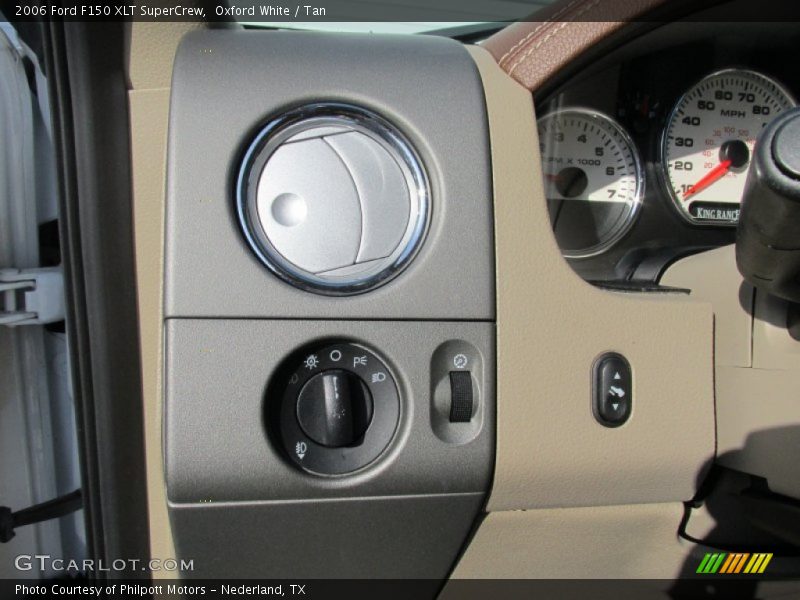 Oxford White / Tan 2006 Ford F150 XLT SuperCrew
