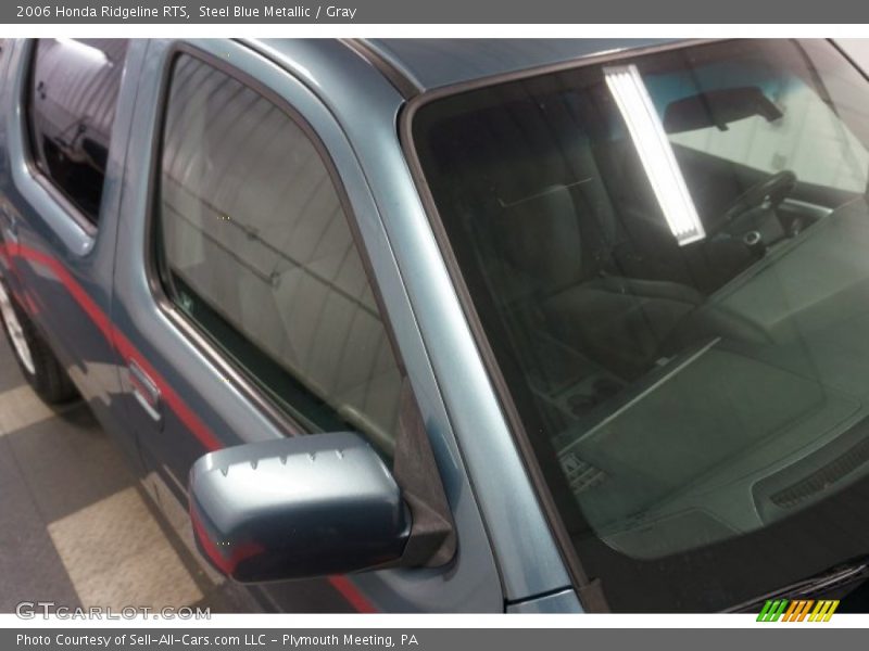 Steel Blue Metallic / Gray 2006 Honda Ridgeline RTS