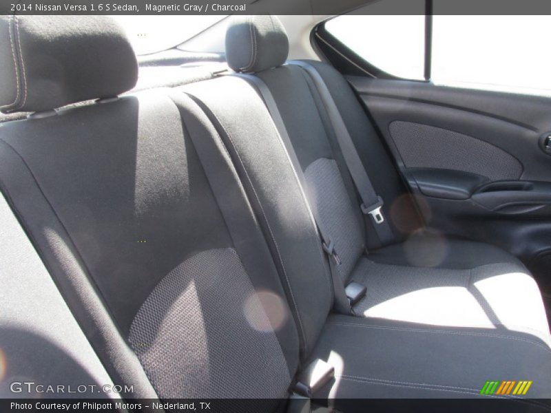 Magnetic Gray / Charcoal 2014 Nissan Versa 1.6 S Sedan