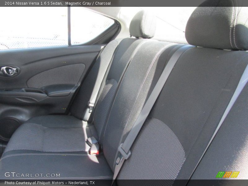 Magnetic Gray / Charcoal 2014 Nissan Versa 1.6 S Sedan